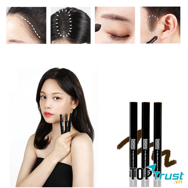 Bút Che Khuyết Điểm Cho Tóc Dashu Daily Hairline Cover Cushion
