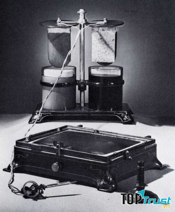 Cấu tạo của chiếc bút nén khí