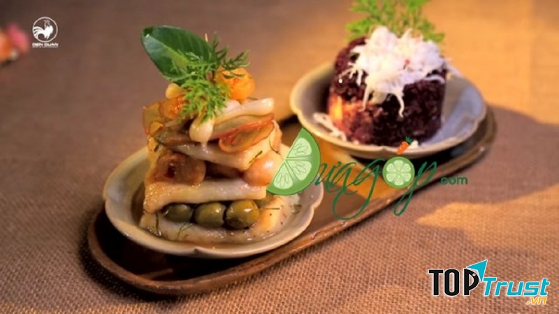 Cá ba sa hấp olive