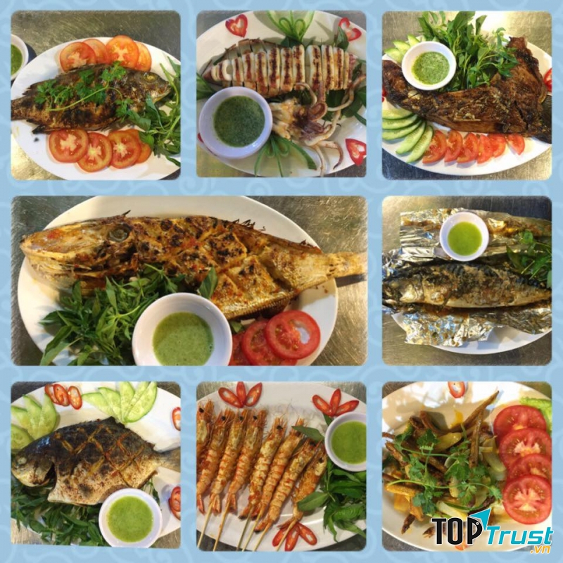 Cá biển nướng Vĩnh Khánh