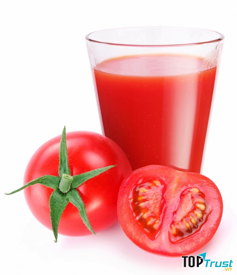 Nước ép cà chua để giải rượu