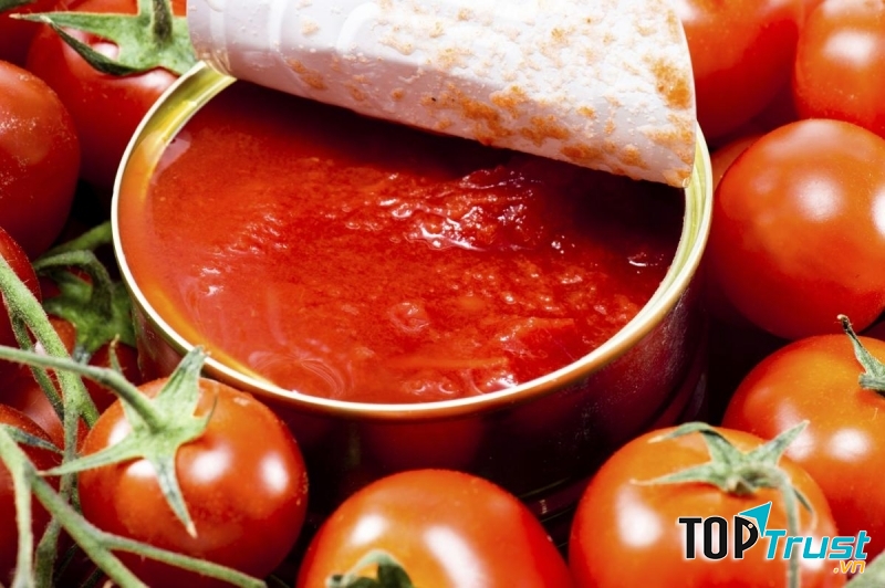 Cà chua đóng hộp có nguy cơ gây ung thư cao