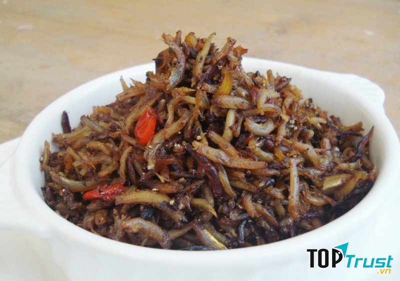 Cá cơm kho ngon ngất ngây