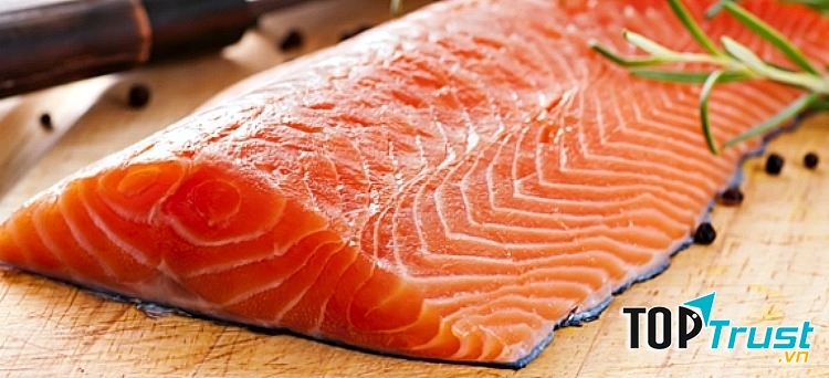 Cá hồi rất tốt cho phổi