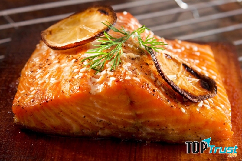 Cá hồi giúp làm giảm bệnh hen rõ rệt