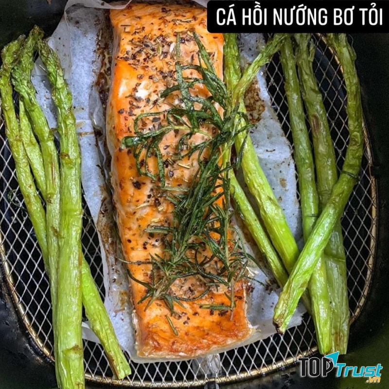 Cá hồi nướng bơ tỏi