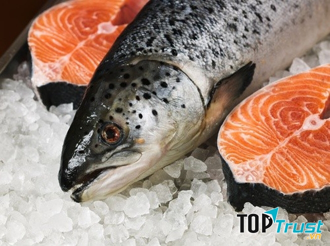 Hình ảnh cá và thịt cá hồi