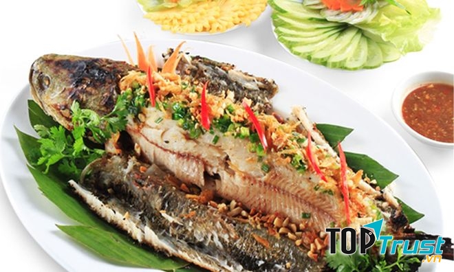 Cá lóc nướng riềng sả