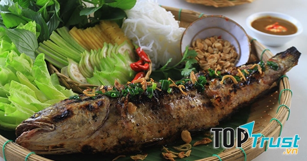 Cá Lóc Nướng Trui Cà Mau