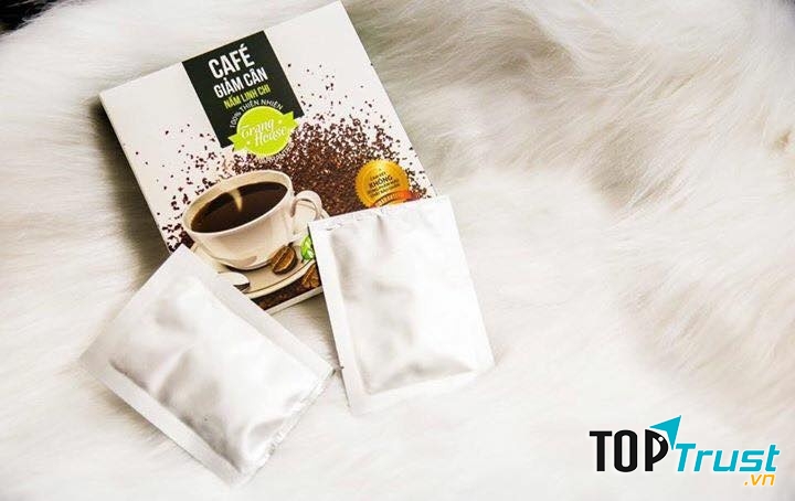 Cafe Giảm Cân Nấm Linh Chi - Phân Giải Tinh Bột - Giảm Mỡ