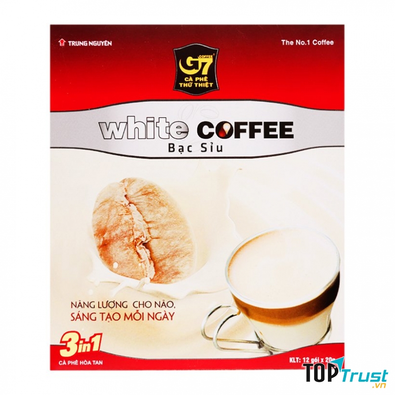 Cà phê G7 White Coffee bạc sỉu