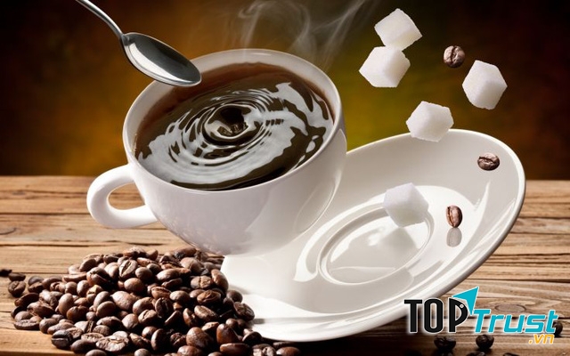 Cà phê nhiều đường và sữa