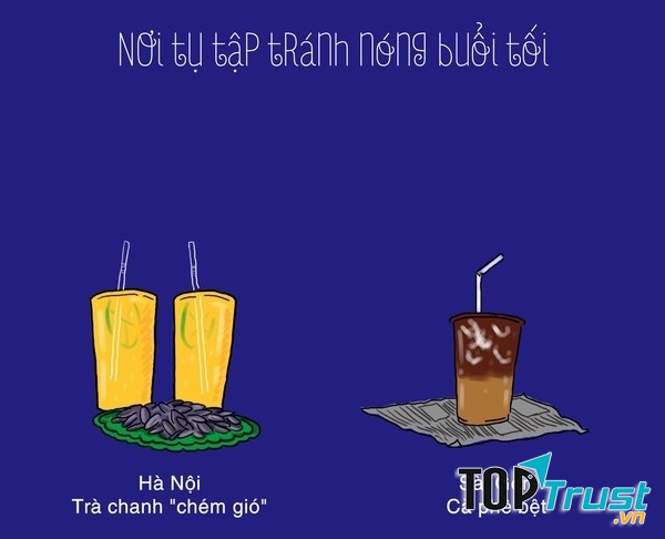 Cà phê vỉa hè – Trà chanh chém gió