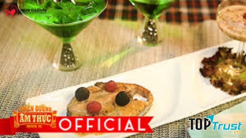 Cá thu sốt yaua tỏi đen