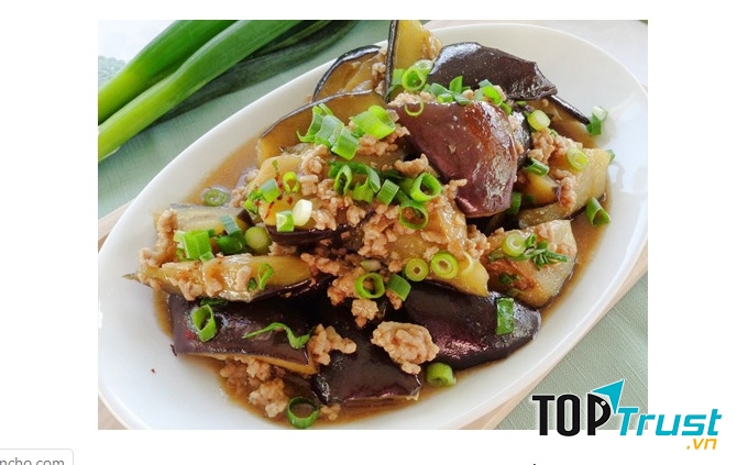 Cà tím om thịt
