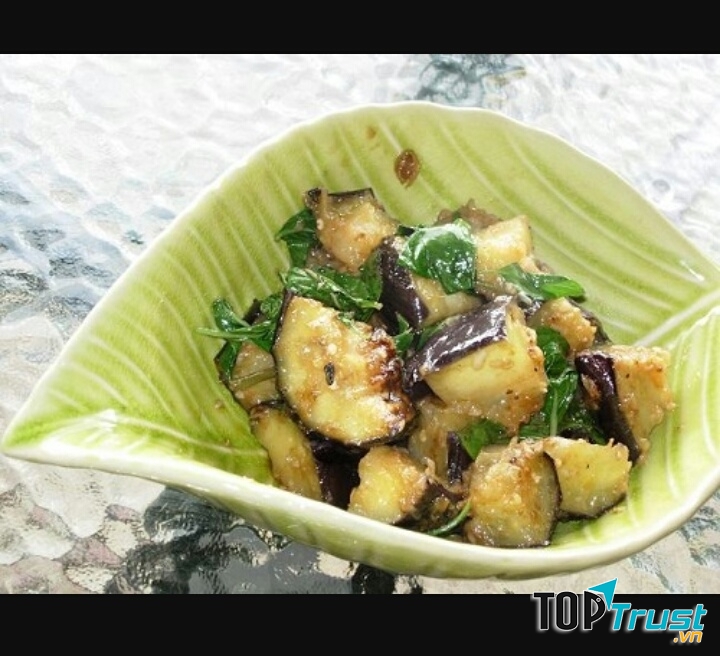 Cà tím xào tỏi