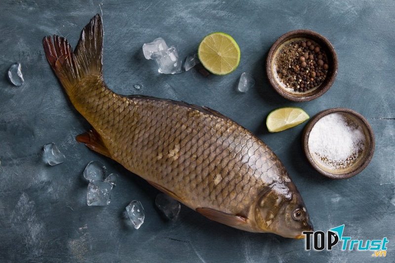 Cá trắm hấp bia