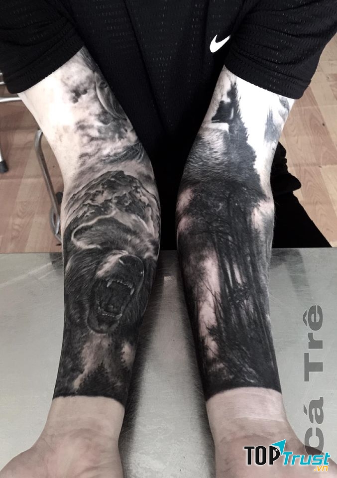 Cá Trê Tattoo