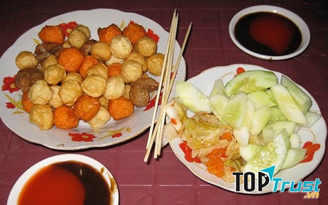 Cá viên chiên - món ngon đường phố