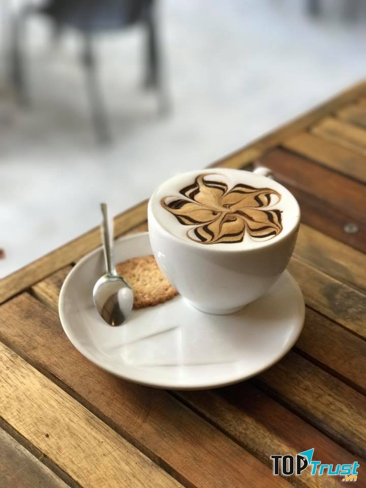 Capuccino luôn được trang trí đẹp mắt