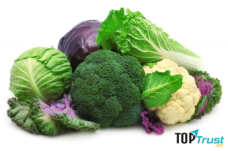 Các loại rau họ cải rất tốt cho phổi