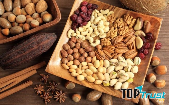 Các loại thực phẩm giàu tinh bột và ngũ cốc