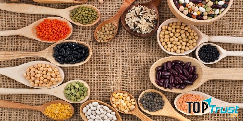 Các loại thực phẩm giàu tinh bột và ngũ cốc