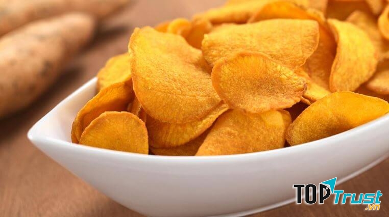 Các món ăn cứng hoặc giòn