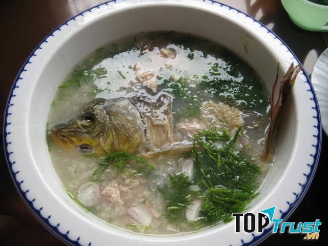 Cháo cá chép an thai hiệu quả
