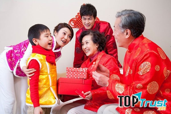 Màu đỏ là màu may mắn