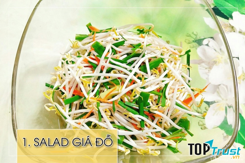 Salad giá đỗ