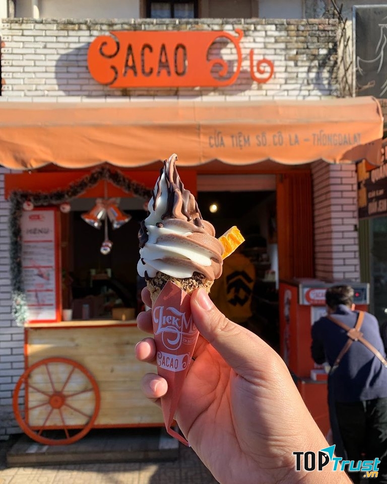 Cây kem mát lành của Cacao Ơi