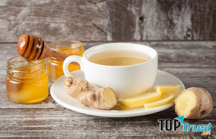 Uống nước gừng mật ong mỗi ngày