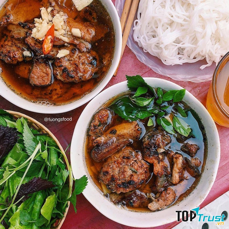 Hướng dẫn cách làm bát bún trả hà nội