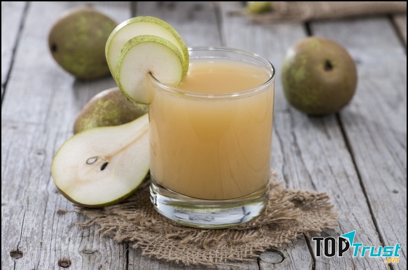 Sử dụng lê giải rượu