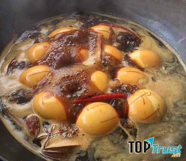 Cách làm trứng sốt bia