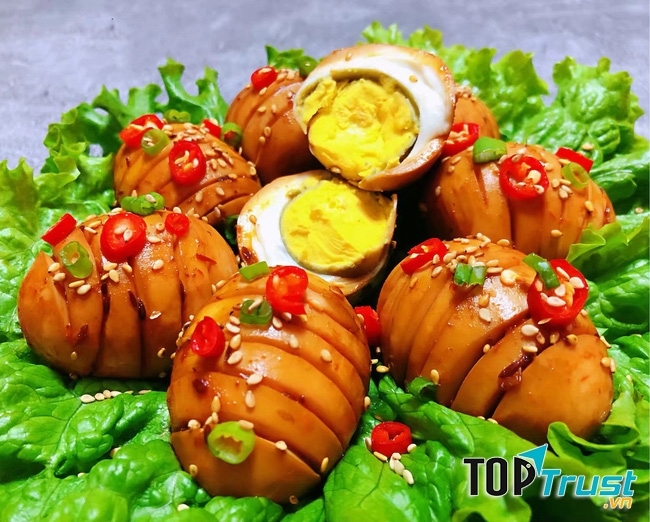 Cách làm trứng sốt bia