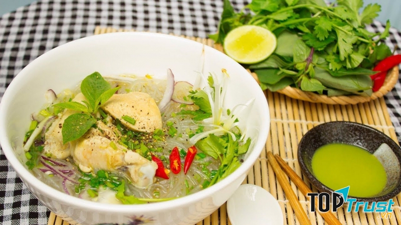 Miến gà ngon