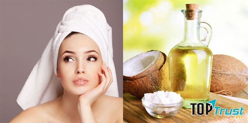 Cách trị mụn bằng dầu dừa