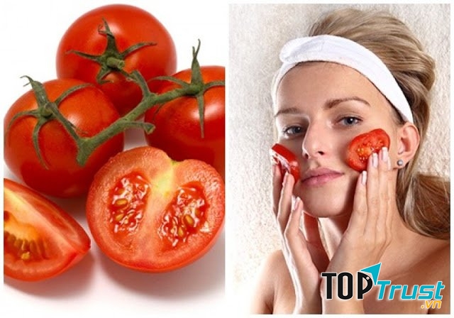 Cách trị mụn tại nhà bằng cà chua