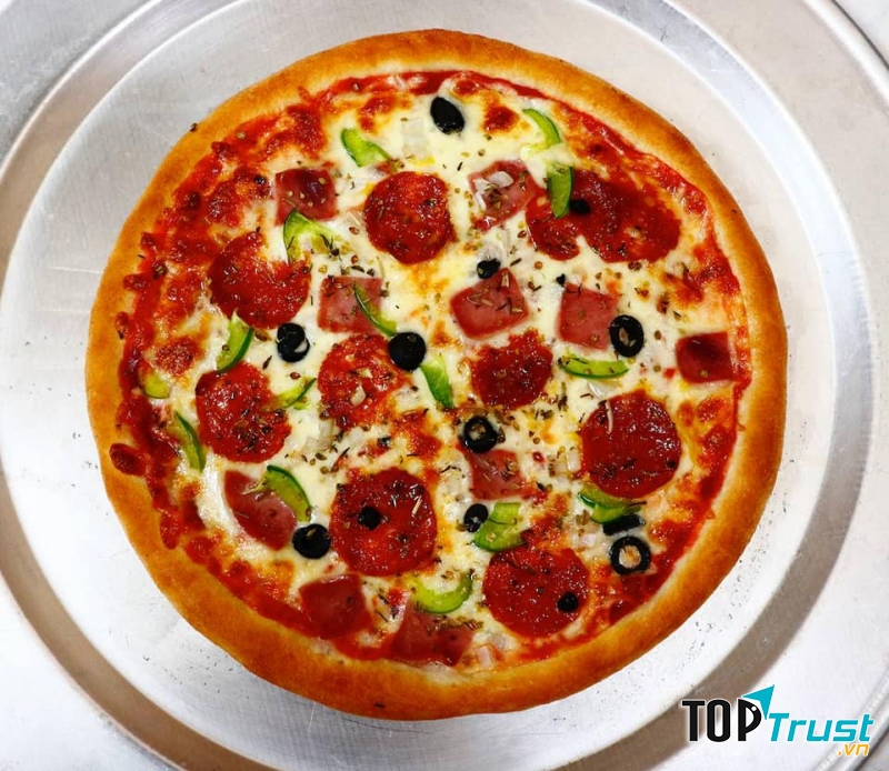 Pizza của Cafe 1985 - Pizza Republic luôn thơm ngon, hấp dẫn