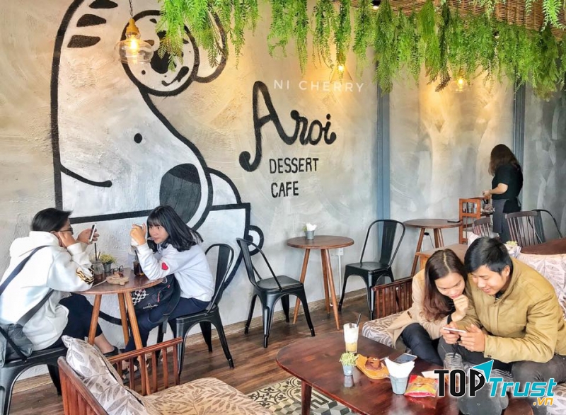 Không gian đáng yêu bên trong quán