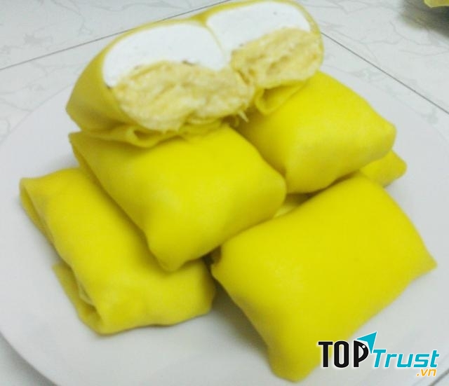 Crepe sầu riêng - món nổi danh ở San