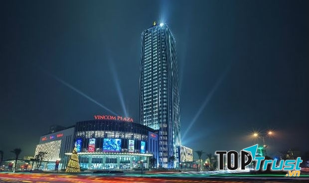 Quán cafe vinpearl nằm trong khu phức hợp Vincom