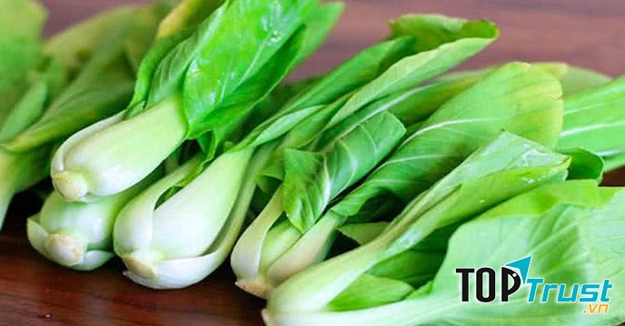 Cải chíp là sự lựa chọn hàng đầu của các bà mẹ, để cung cấp đủ lượng Canxi.
