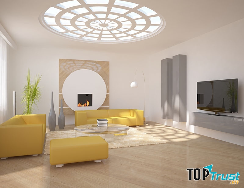 Khung cửa càng rộng thì lượng ánh sáng tự nhiên tràn vào nhà càng lớn.