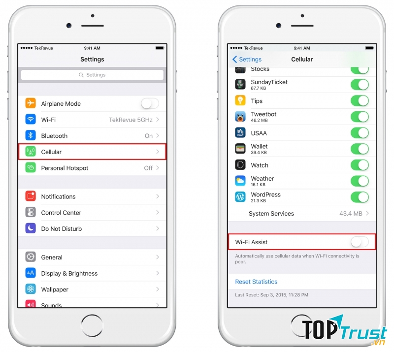 Cải thiện Wifi nhanh hơn