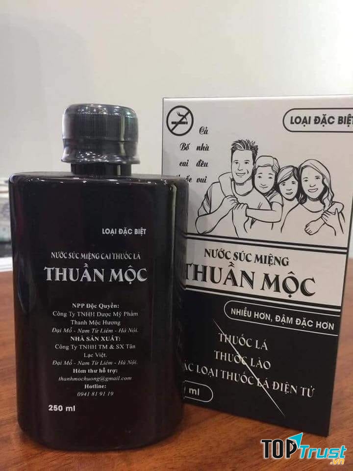 Cai thuốc lá Thuần mộc Thanh Mộc Hương