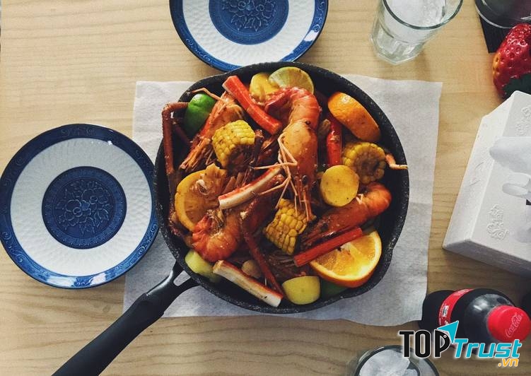 Tôm Càng Xanh  Cajun