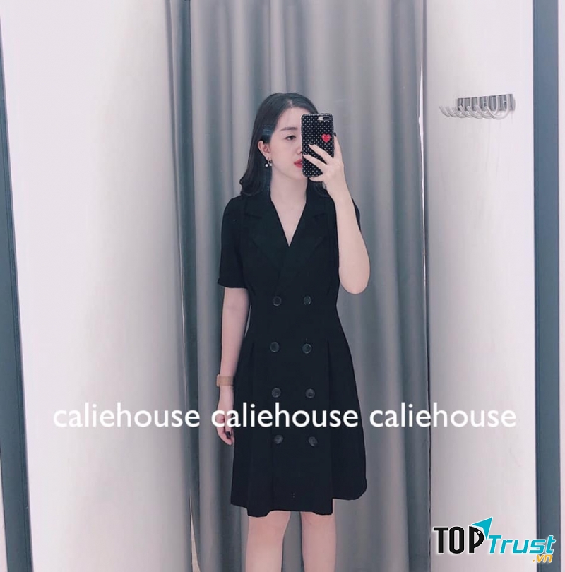 Váy sơ mi công sở tại Calie House